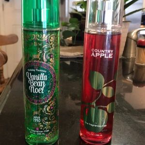 Bath and body works sprays